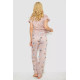Женская пижама с принтом, цвет бежевый, 243R004-P19