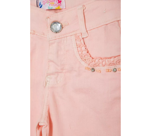 Джинсы для девочек, цвет персиковый, 247R10020