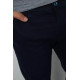Штани чоловічі однотонні, колір темно-синій, 244RF801