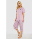 Пижама женская с принтом, цвет сиреневый, 243R6811.