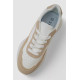 Кроссовки женские, цвет бело-бежевый, 248RXM40