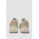 Кроссовки женские, цвет бело-бежевый, 248RXM40
