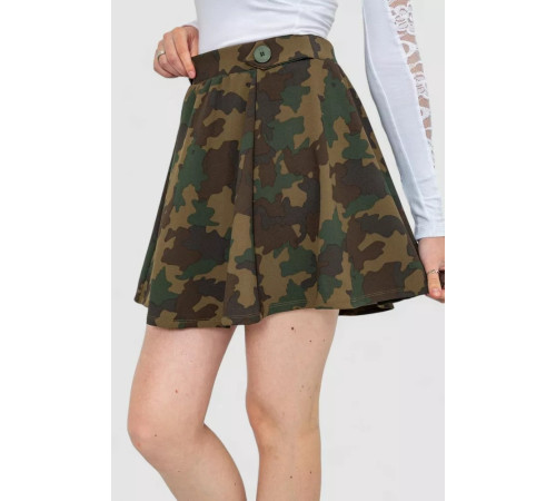 Спідниця, колір хакі, 244R268-1