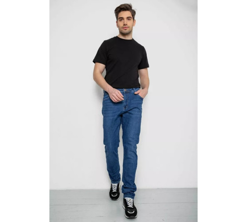Джинси чоловічі демісезонні, колір синій, 243R8046