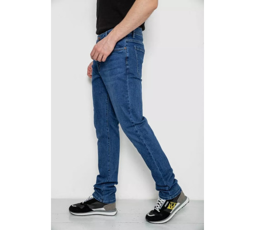 Джинси чоловічі демісезонні, колір синій, 243R8046