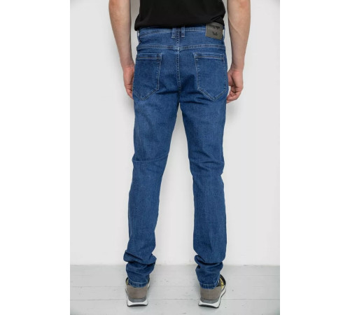 Джинси чоловічі демісезонні, колір синій, 243R8046