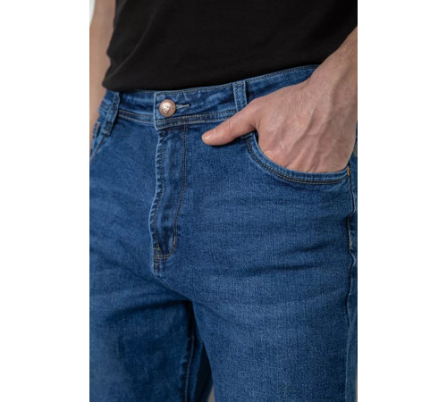Джинси чоловічі демісезонні, колір синій, 243R8046