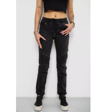 Джинси жіночі, колір темно-сірий, 238R6005