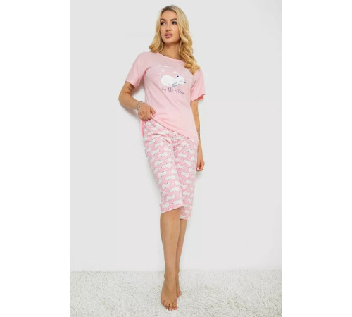 Пижама женская, цвет розовый, 243R50134