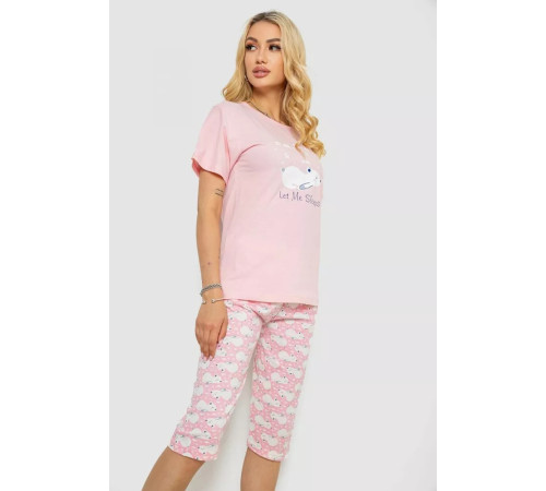 Пижама женская, цвет розовый, 243R50134