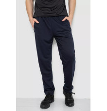 Спорт штани чоловічі, колір темно-синій, 244R401