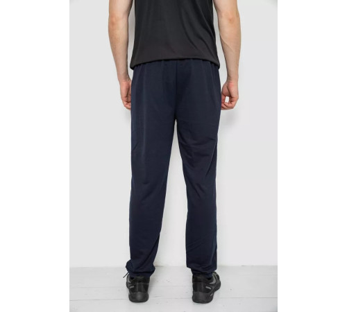 Спорт штани чоловічі, колір темно-синій, 244R401