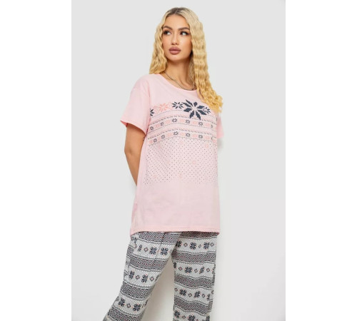 Пижама женская, цвет розовый, 243R7069