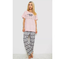 Пижама женская, цвет розовый, 243R7069