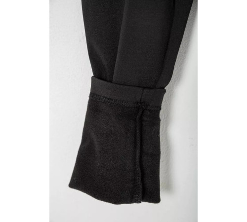 Лосіни дитячі на флісі, колір чорний, 102R1051