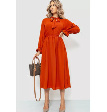 Нарядное платье, цвет терракотовый, 204R601