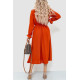 Ошатне плаття, колір теракотовий, 204R601