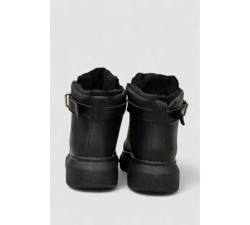 Ботинки зимние женские на меху, черный, 248RA2251