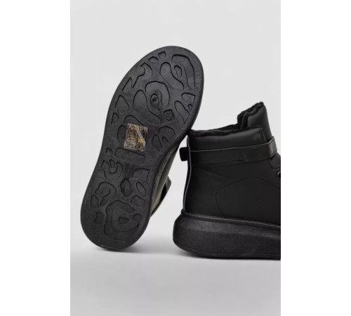 Ботинки зимние женские на меху, черный, 248RA2251