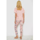 Пижама женская с принтом, цвет персиковый, 243R15240.