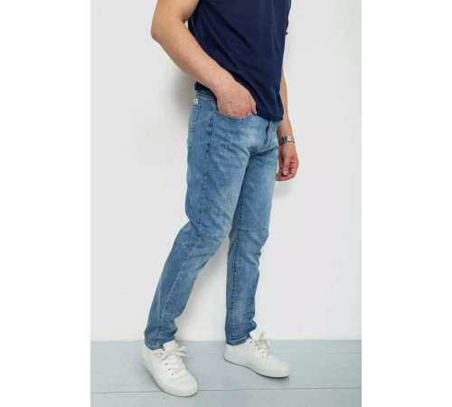 Джинсы мужские, цвет синий, 244R091220.