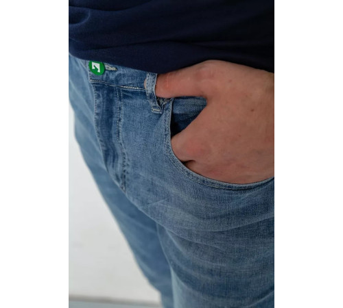 Джинсы мужские, цвет синий, 244R091220.