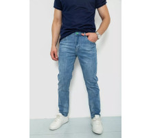 Джинсы мужские, цвет синий, 244R091220.