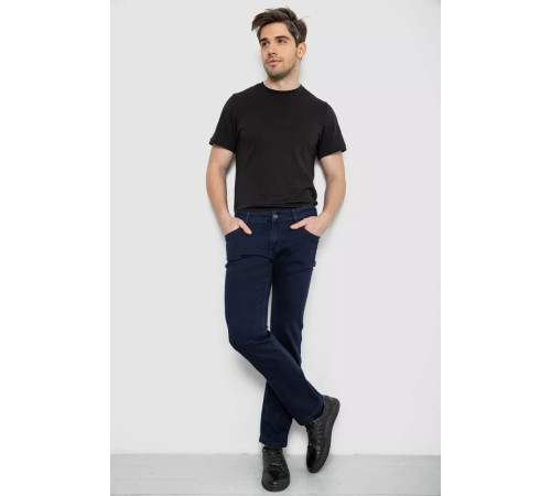 Джинси чоловічі, колір темно-синій, 244R1041