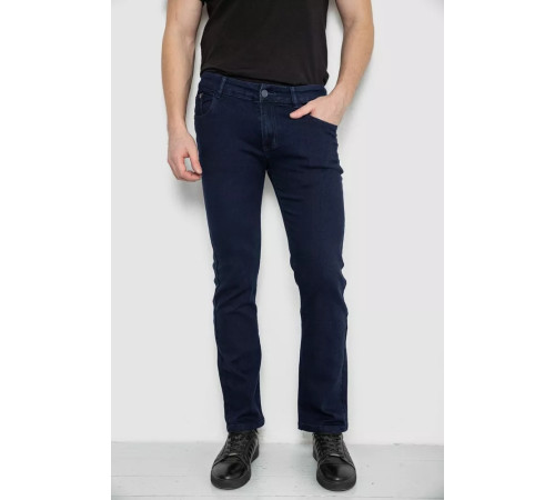 Джинси чоловічі, колір темно-синій, 244R1041