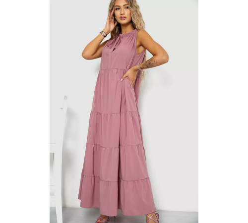Платье-сарафан софт, цвет пудровый, 102R5252