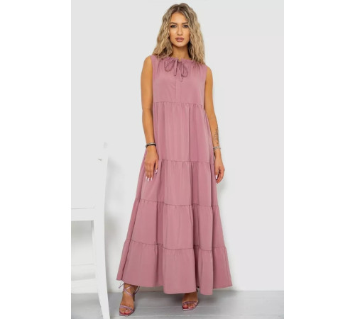 Платье-сарафан софт, цвет пудровый, 102R5252
