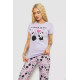 Пижама женская с принтом, цвет сиреневый, 243R15907.