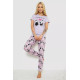 Пижама женская с принтом, цвет сиреневый, 243R15907.