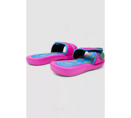 Шльопанці гумові дитячі для дівчаток, колір фуксія, 243R617C-59