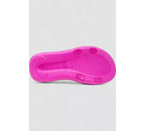 Шльопанці гумові дитячі для дівчаток, колір фуксія, 243R617C-59