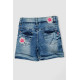 Джинсовые шорты для девочки, цвет синий, 247R10001