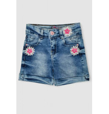 Шорти джинсові для дівчинки, колір синій, 247R10001