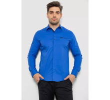 Сорочка чоловіча, колір електрик, 214R7843