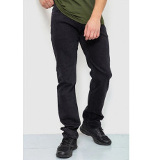 Джинсы мужские однотонные, цвет черный, 244R115.