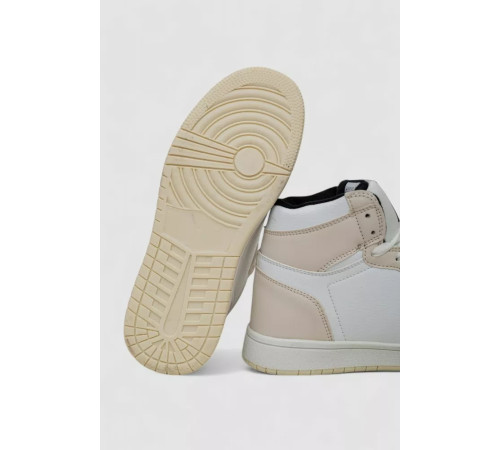 Кросівки жіночі зимові на хутрі, колір біло-бежевий, 248RH1030