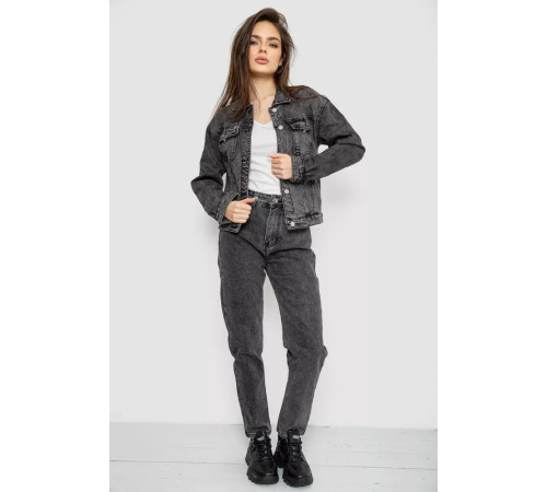 Куртка жіноча джинсова 255RA2280, колір Сірий