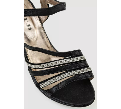 Босоніжки жіночі, колір чорний, 182RA166