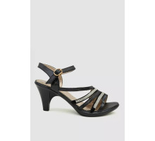 Босоніжки жіночі, колір чорний, 182RA166