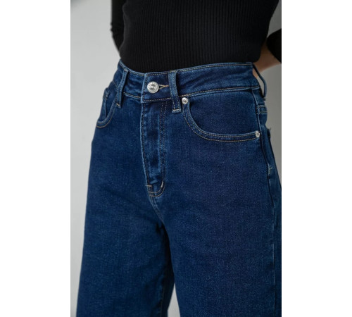 Джинси жіночі утеплені Palazzo, колір синій, 207RV230-5