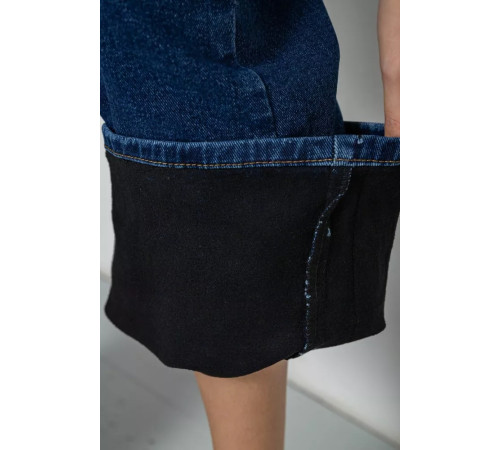 Джинси жіночі утеплені Palazzo, колір синій, 207RV230-5