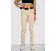 Джинсы женские, цвет бежевый, 182R00251.