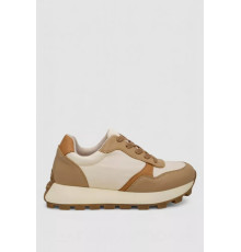 Кросівки жіночі демісезонні, колір бежевий, 248R214