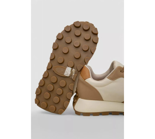 Кросівки жіночі демісезонні, колір бежевий, 248R214