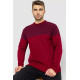 Свитер мужской, цвет бордово-синий, 161R898
