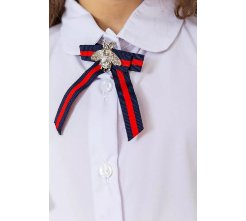 Блуза для дівчаток ошатна, колір білий, 172R210